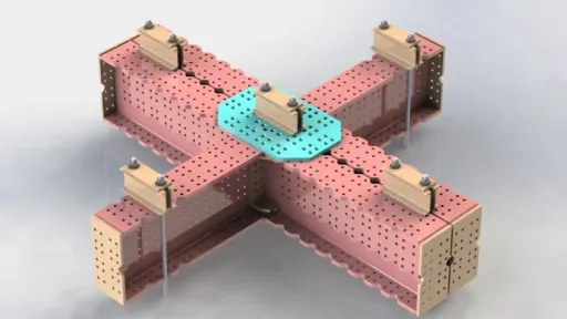 Steel Structural Reaction Frames