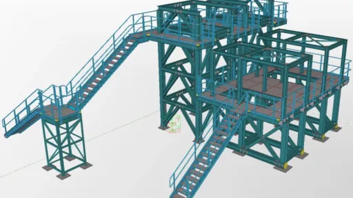 Support Towers and Access Platform